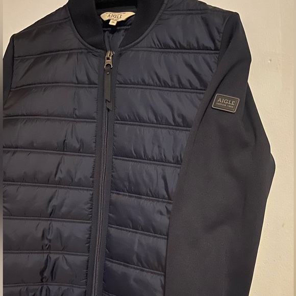 🇫🇷Aigle Women’s Magnuli Fleece Jacket- Navy XS - Picture 5 of 9
